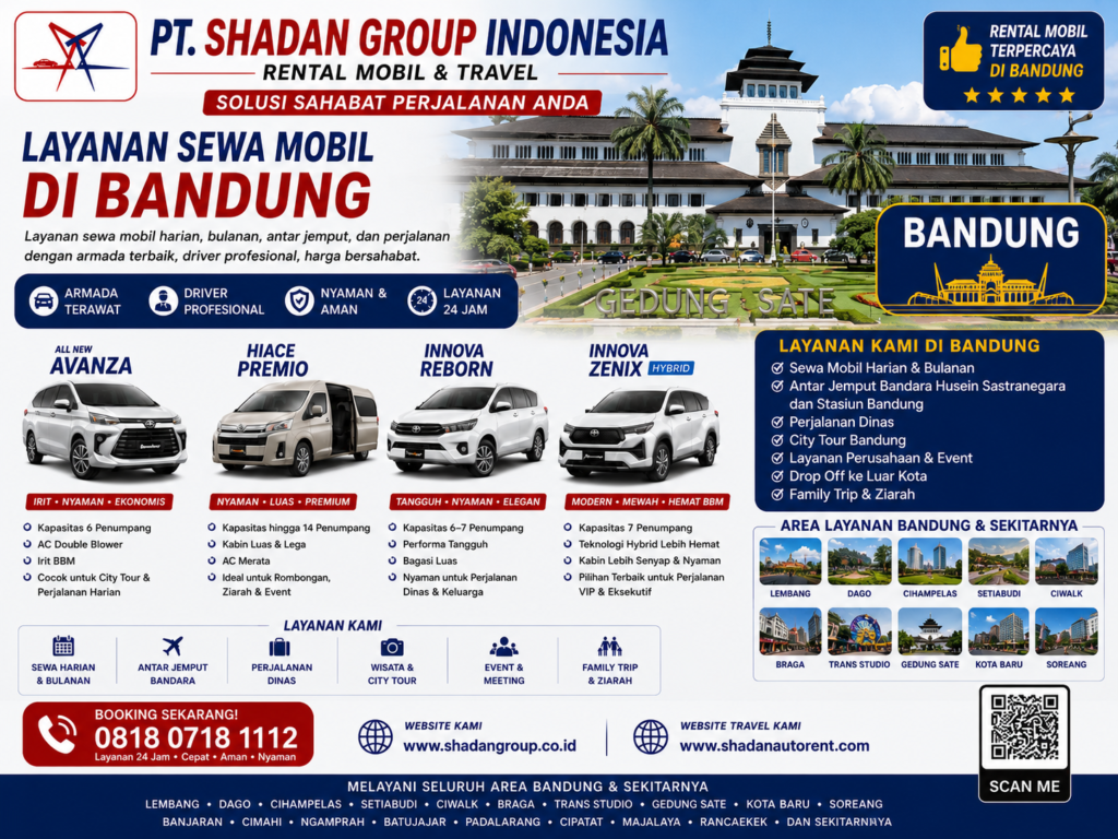 rental mobil Bandung